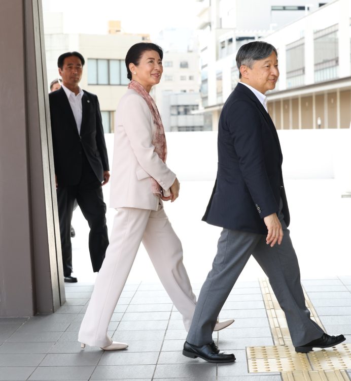 2泊3日の日程で長崎県に滞在された (2025年9月14日、撮影/JMPA)