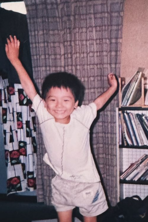 幼少期の藤井(Instagramより)