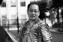 垣根涼介氏が新作について語る（撮影／国府田利光）