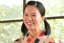 主人公・のぶ（今井美桜）の幼馴染・小川うさ子役を演じた志田彩良（写真提供／NHK）