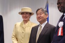 国連大学50周年記念式典に出席された天皇皇后両陛下（2025年9月18日、撮影／JMPA）