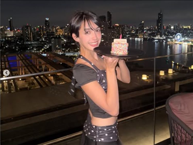 モーガンも誕生日の祝いを投稿していた