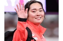 予選敗退した北口榛花選手（時事通信フォト）