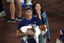大谷翔平選手の愛犬・デコピン（時事通信フォト）