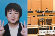 兵庫県宝塚市で親族４人がボーガンで殺傷された事件の公判が神戸地裁で開かれた（右・時事通信）