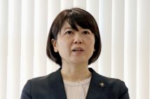 群馬県前橋市の小川晶市長（共同通信社）