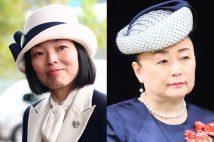 宮家は5つになる(左から彬子さま、信子さま=時事通信フォト)