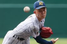 米スカウトも注目する健大高崎・石垣元気（時事通信フォト）