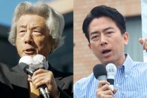 人脈も父・純一郎氏（左）からの“世襲”