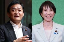 国民民主・玉木雄一郎代表（左）に秋波を送ったのが高市早苗氏（時事通信フォト）