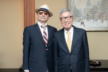 横山剣氏(左)と作曲家・村井邦彦氏のスペシャル対談
