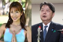 総裁選に出馬した林芳正氏（時事通信）