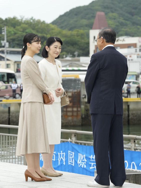 ブラウンがリンクカラーに(2025年10月3日、撮影/JMPA)