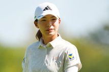 予選落ちした渋野日向子（AFP＝時事）