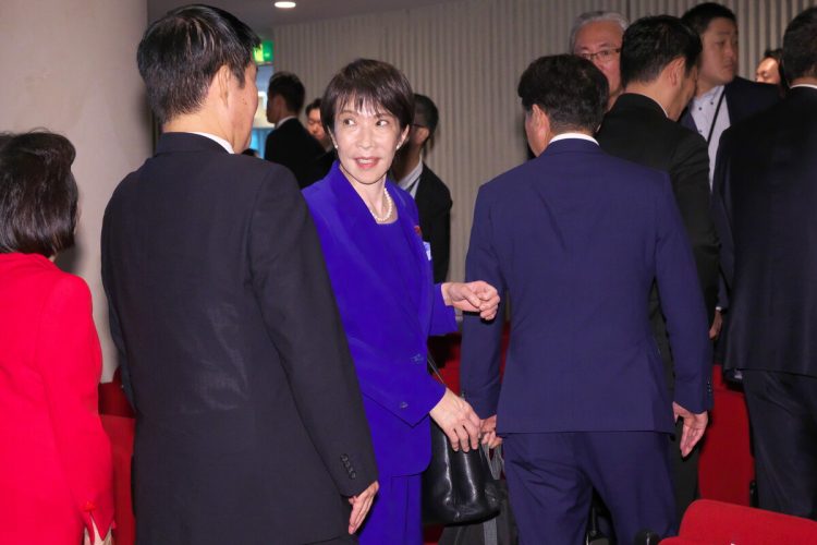 女性初の総理大臣の高市早苗氏（撮影／JMPA）