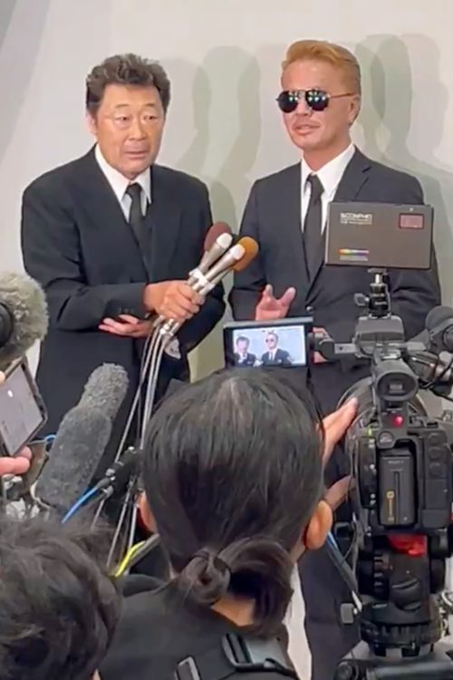 橋さんとの親交はなかったという（Xより）