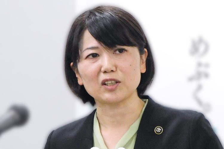 問題は小川晶・市長に政治家としての資質が問われていること（時事通信フォト）