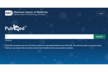 世界の論文を検索して探し出すことができる、米国PubMed（HPより）