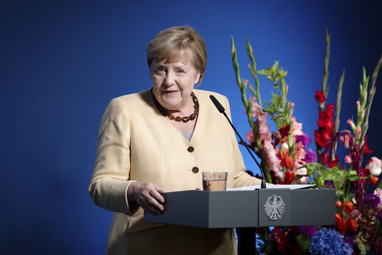 ドイツ元首相アンゲラ・メルケル氏(共同通信社)