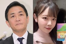 国民民主党の玉木雄一郎代表、不倫密会が報じられた元グラビアアイドル(時事通信フォト・Instagramより)