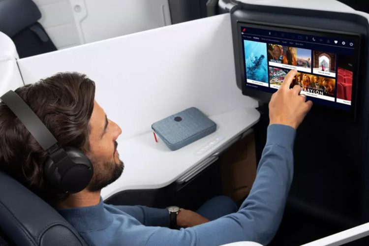 エールフランス航空のビジネスクラス(HPより)