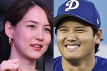 本拠地で大活躍を見せた大谷翔平と、妻の真美子さん
