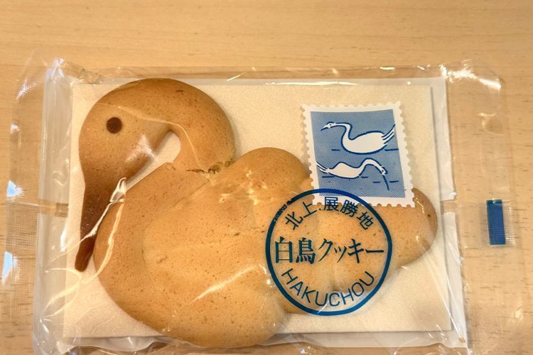「通常のサブレーは型抜きの要領で作られるため平面的ですが、白鳥クッキーは手絞りで作られているので、ぷっくりと立体感があるのが特徴です。それぞれ表情も違って、価値がありますね」(高橋さん)