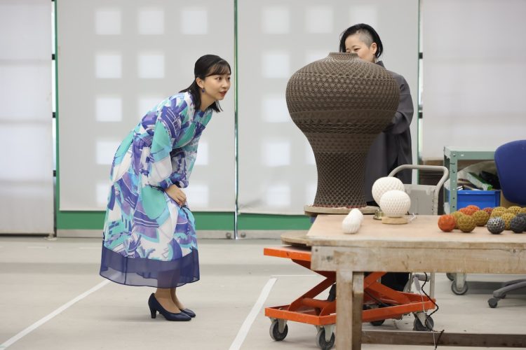 ブラジル公式訪問された際にもお召しになったワンピース(2025年10月26日、撮影/JMPA)