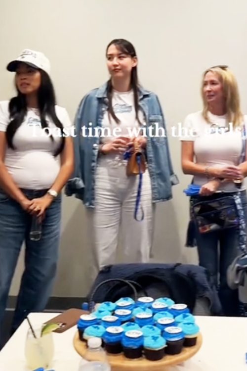 べシア選手の妻・ケイラさんが投稿したTikTokに真美子さん(TikTokより)