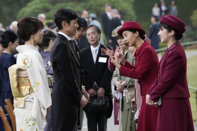 武豊騎手も園遊会に出席した(2025年10月28日、撮影/JMPA)