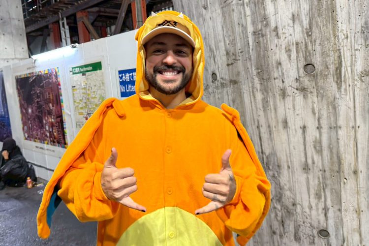 ハロウィンと日本食の魅力にハマったメディナさん