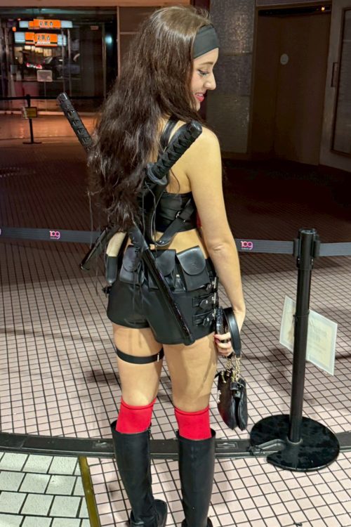 ノリノリで撮影に応じてくれた