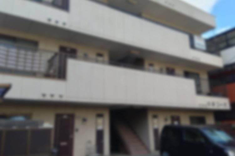 現場となったアパート