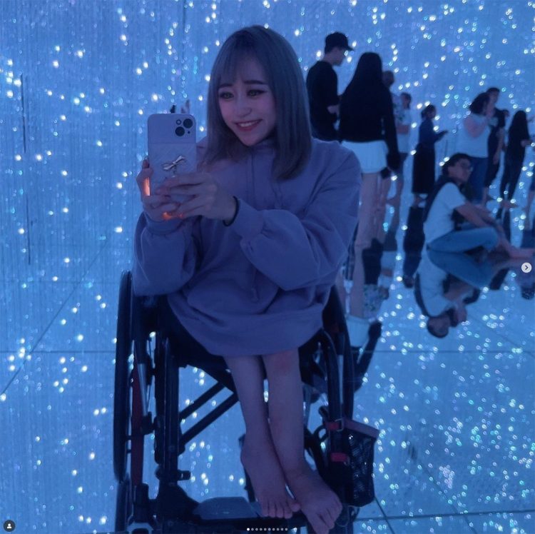 多くの場所に訪れていた（本人のインスタグラムより）