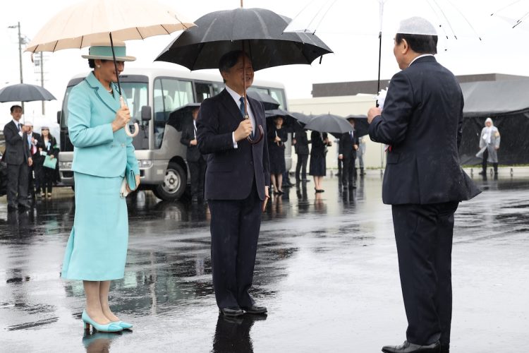 大会当日は雨だった(2025年11月9日、撮影/JMPA)