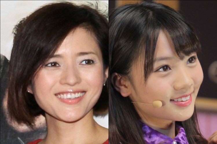 三田寛子と能條愛未は同じアイドル出身