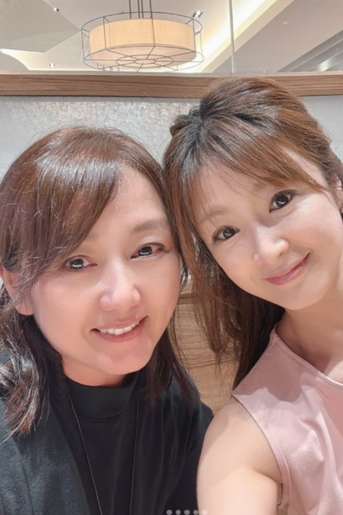 今年8月に友人のInstagramに写っていた中嶋ミチヨ（歌手の北岡夢子さんのInstagramより）