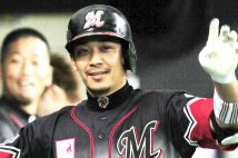 千葉ロッテの新監督に就任したサブロー氏（時事通信フォト）