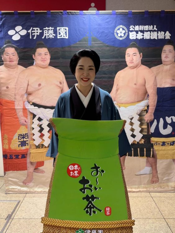 九州場所の風物詩となっている感のある田島さん