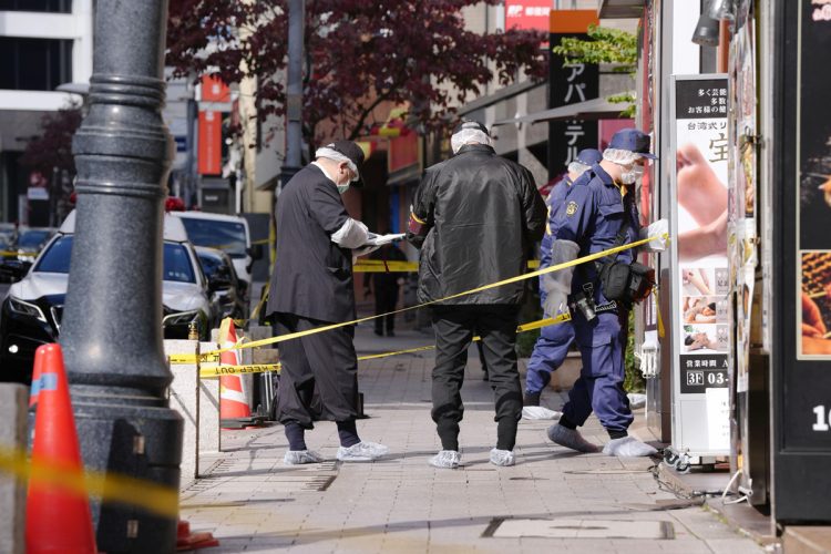 女性はライブハウスに入る直前に襲われた（共同通信）