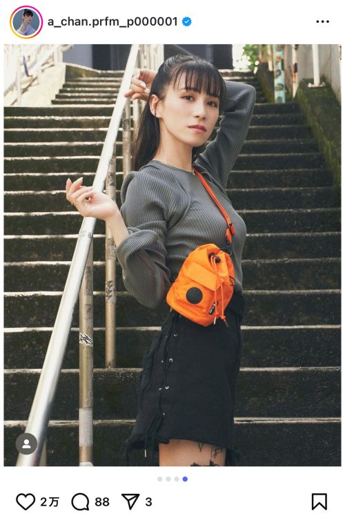 振り返ると、PORTERを身につけた写真を多く投稿していた（Instagramより）