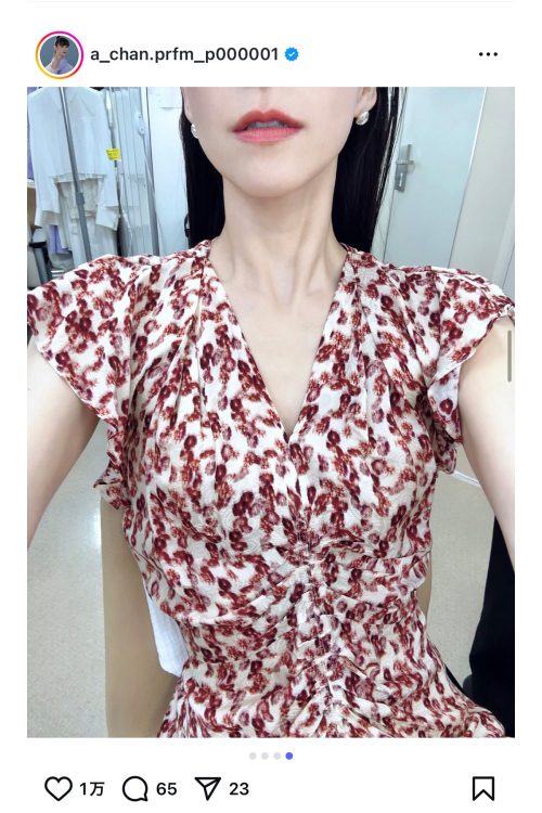 一時期激ヤセしたことも（Instagramより）