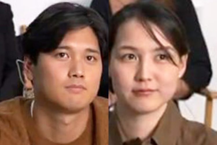 大谷翔平選手、妻・真美子さんの“デコピンコーデ”が話題に（Xより）