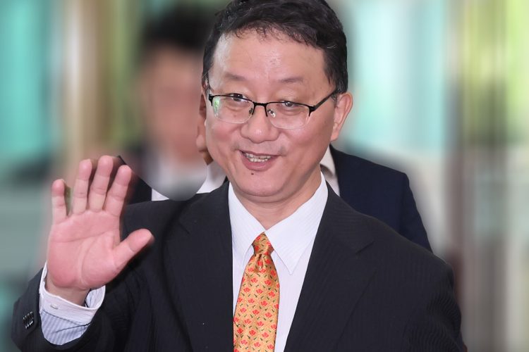 劉勁松アジア局長は「一帯一路」構想のなかで、重要な役割を果たしてきた（時事通信フォト）