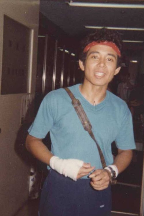 19歳で広島から上京（事務所提供）