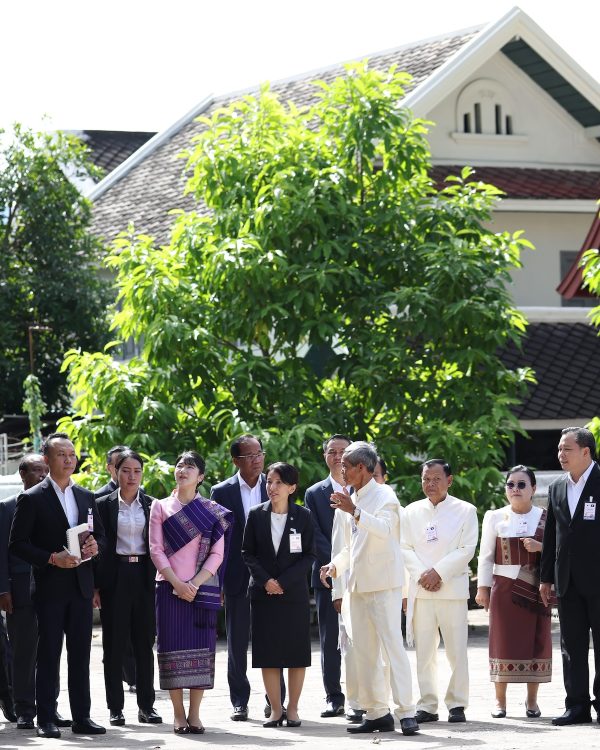 国立博物館とシェントーン寺院に足を運ばれた（2025年11月20日、撮影／横田紋子）