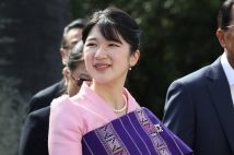 シェントーン寺院を訪問された天皇皇后両陛下の長女・愛子さま（2025年11月21日、撮影／横田紋子）