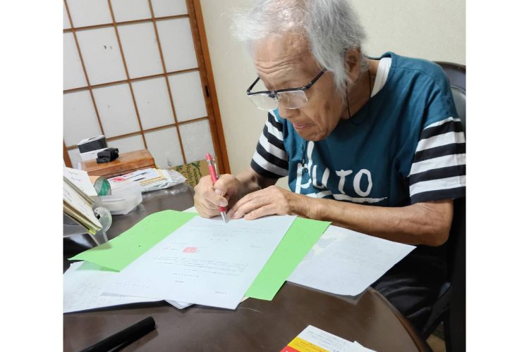 ありし日の世志さん