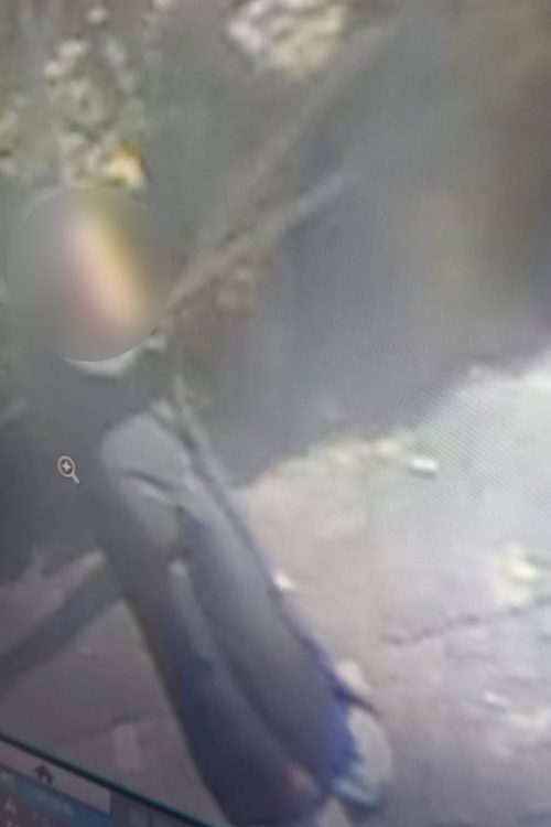 37歳の男は窃盗容疑で逮捕（読者提供）