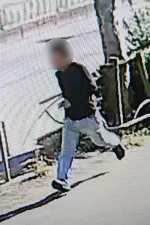 心神喪失の可能性があるという（読者提供）